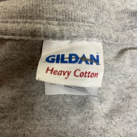 “BEER BRATS n BASEBALL” (Miller Lite) Gray Gildan T-shirt - XL - Picture 3 of 4